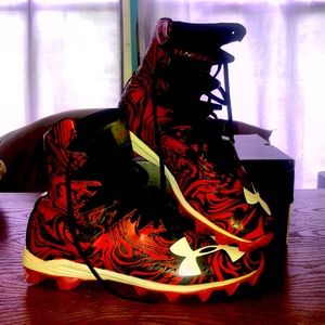 Youth Under Armour Harper RM football cleats